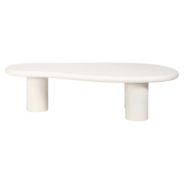Salontafel Bloomstone white 160x80 Richmond Interiors - Afbeelding 4
