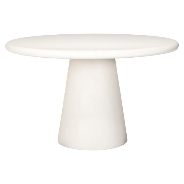 Eettafel Bloomstone white 130Ø Richmond Interiors