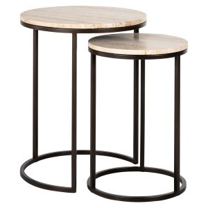 Bijzettafel Avalon bronze (Set of 2) Richmond Interiors