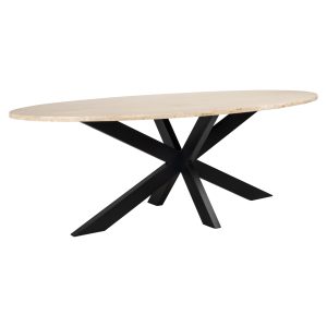Eettafel Avalon bronze oval 230 Richmond Interiors