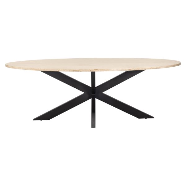 Eettafel Avalon bronze oval 230 Richmond Interiors - Afbeelding 2