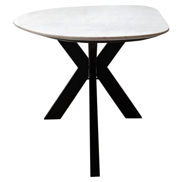 Eettafel Trocadero black/white Richmond Interiors - Afbeelding 2