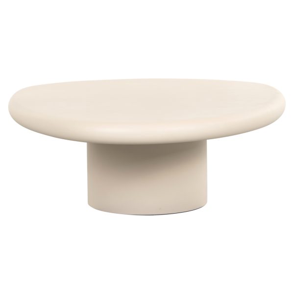 Salontafel Clayton beige 110x90 Richmond Interiors - Afbeelding 2
