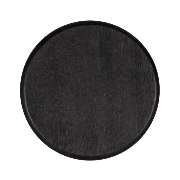 Bijzettafel Macaron black rustic Richmond Interiors - Afbeelding 3