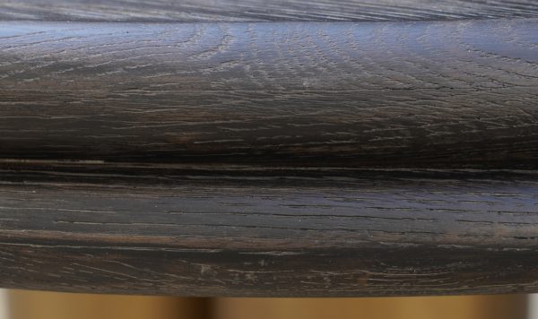 Eettafel Macaron black rustic 130Ø Richmond Interiors - Afbeelding 4