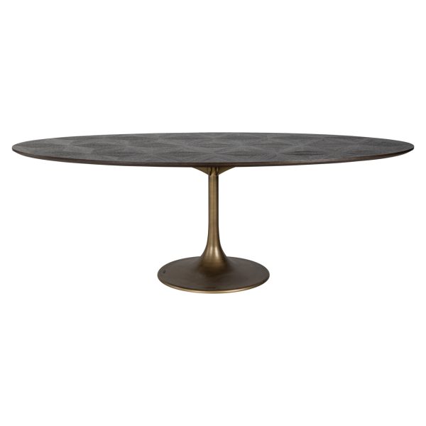 Eettafel Luxor brown oval 230 Richmond Interiors - Afbeelding 3