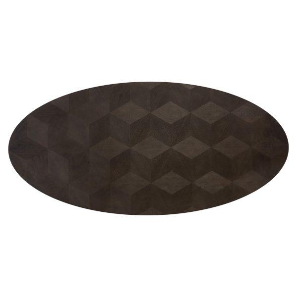 Eettafel Luxor brown oval 230 Richmond Interiors - Afbeelding 4