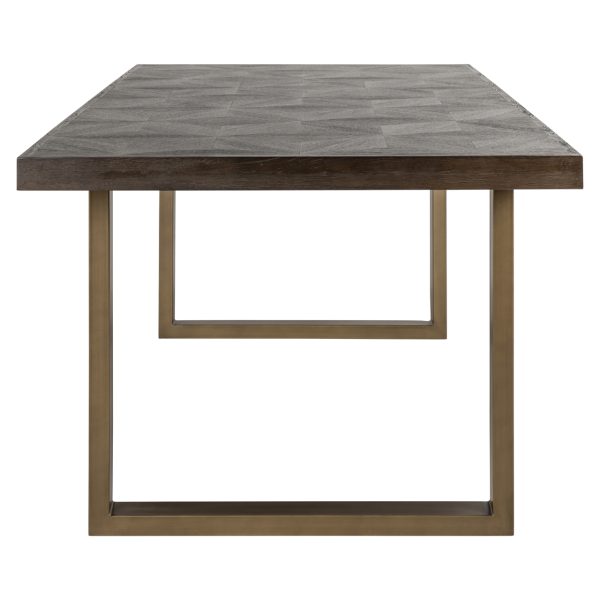 Eettafel Luxor brown diamond 230 Richmond Interiors - Afbeelding 2