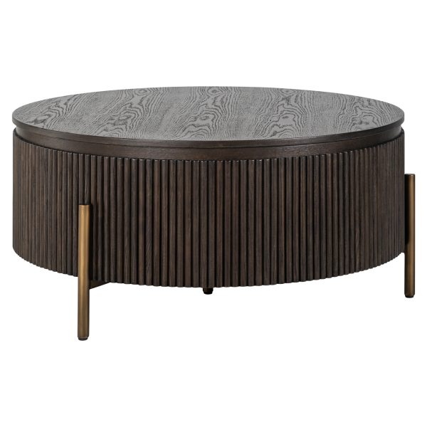 Salontafel Luxor brown 95Ø Richmond Interiors