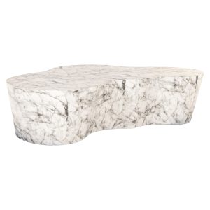 Buiten salontafel Rockyard white marble look Richmond Interiors