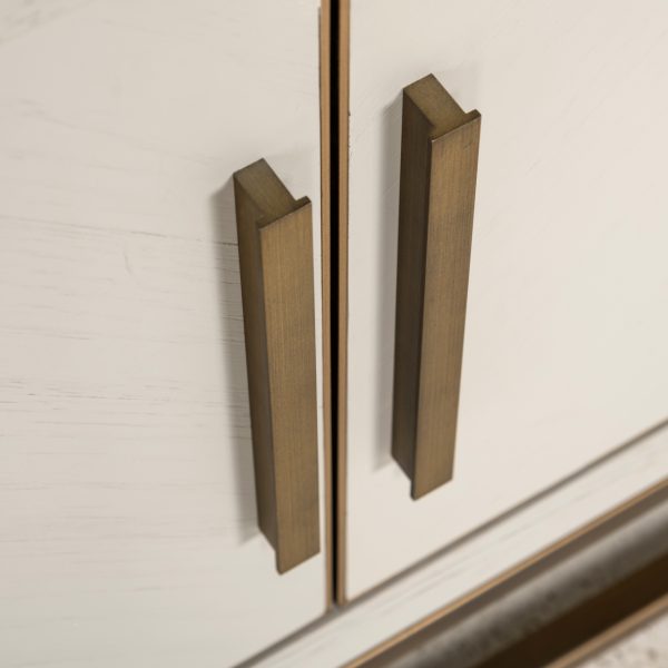 TV-meubel Whitebone brass verona grey  200 Richmond Interiors - Afbeelding 9