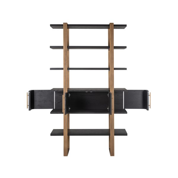 Wandkast Cambon dark coffee Richmond Interiors - Afbeelding 4
