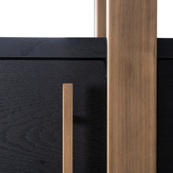 Wandkast Cambon dark coffee Richmond Interiors - Afbeelding 5