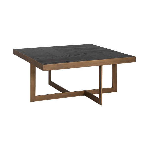 Salontafel Cambon dark coffee 90x90 Richmond Interiors
