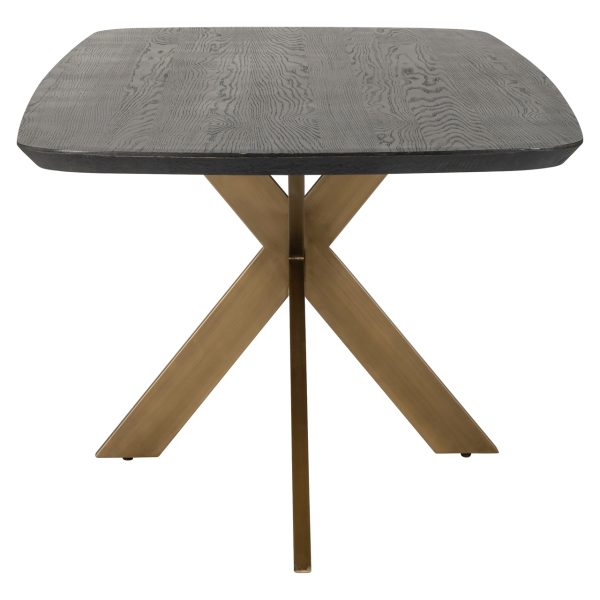 Eettafel Cambon dark coffee danish oval 230 Richmond Interiors - Afbeelding 3