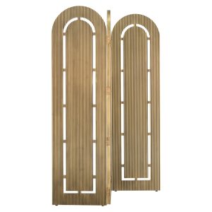 Scherm Macallen brushed gold Richmond Interiors