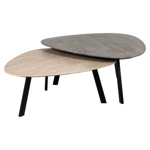 Salontafel Spencer beige (Set of 2) Richmond Interiors