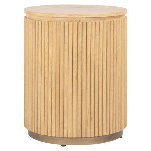 Bijzettafel Belfort natural oak 50Ø Richmond Interiors