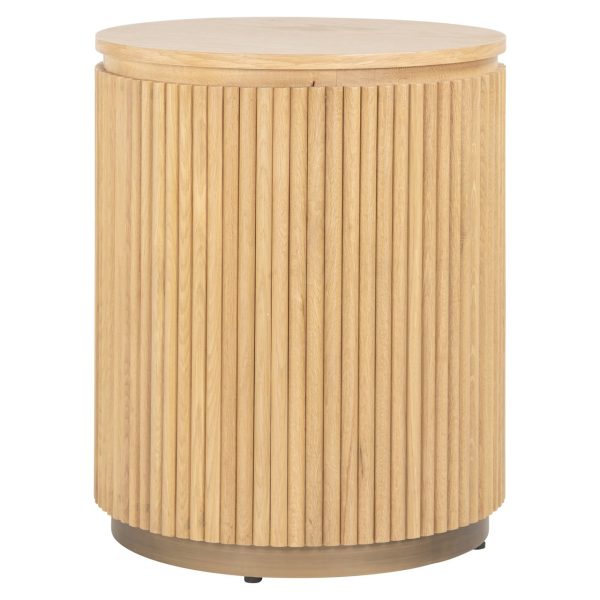 Bijzettafel Belfort natural oak 50Ø Richmond Interiors