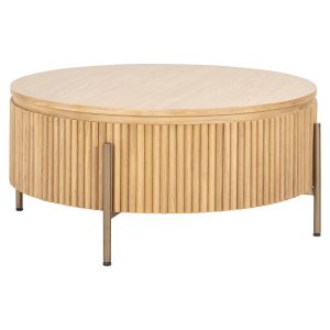 Salontafel Belfort natural oak 85Ø Richmond Interiors