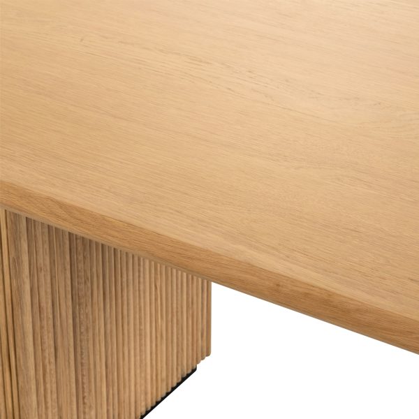 Eettafel Belfort natural oak 240 Richmond Interiors - Afbeelding 6