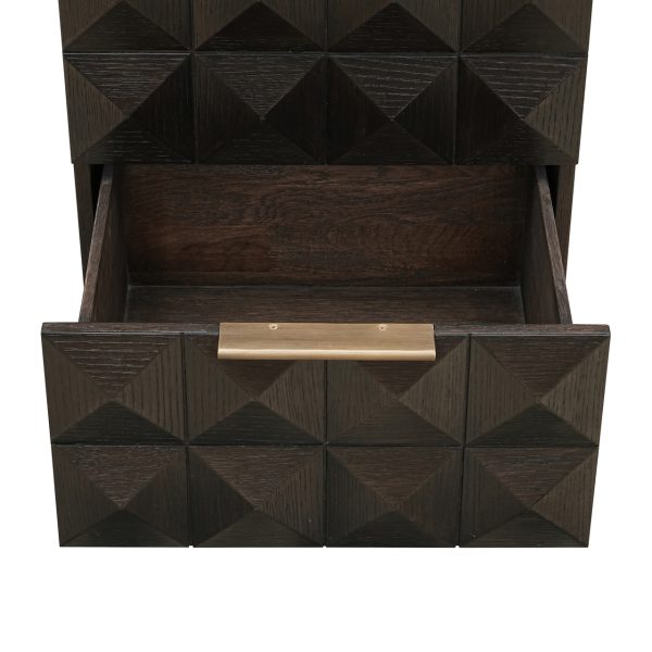 Nachtkastje Claremont brown Richmond Interiors - Afbeelding 8