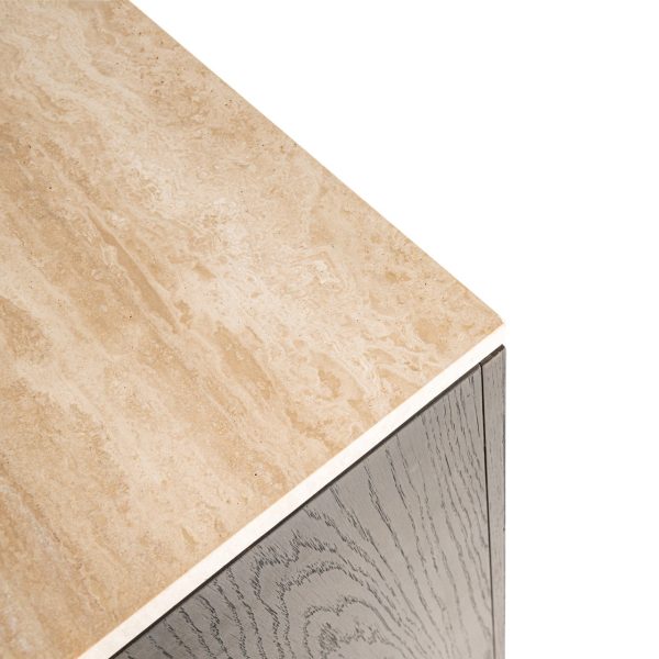 Dressoir Claremont brown  4-doors 2-shelves Richmond Interiors - Afbeelding 6
