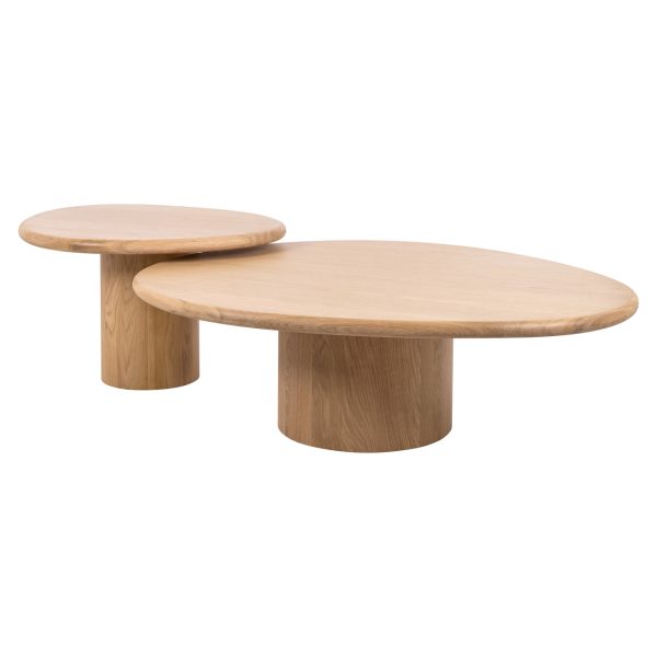 Salontafel Oakley natural oak (Set of 2) Richmond Interiors