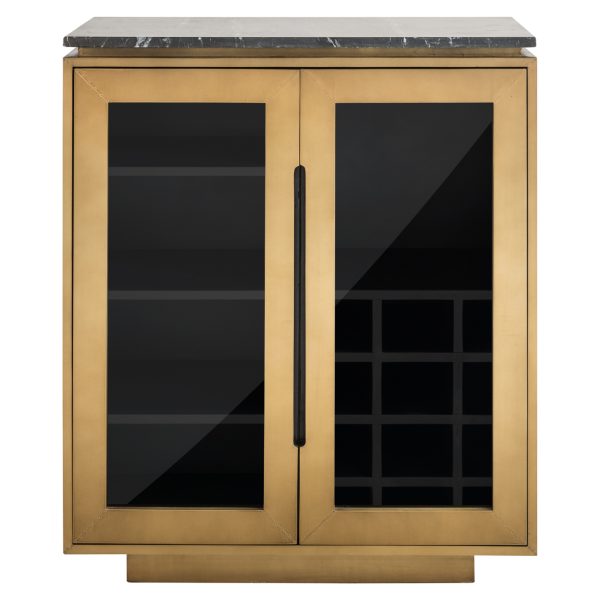Dressoir Finsbury black/gold Richmond Interiors - Afbeelding 3