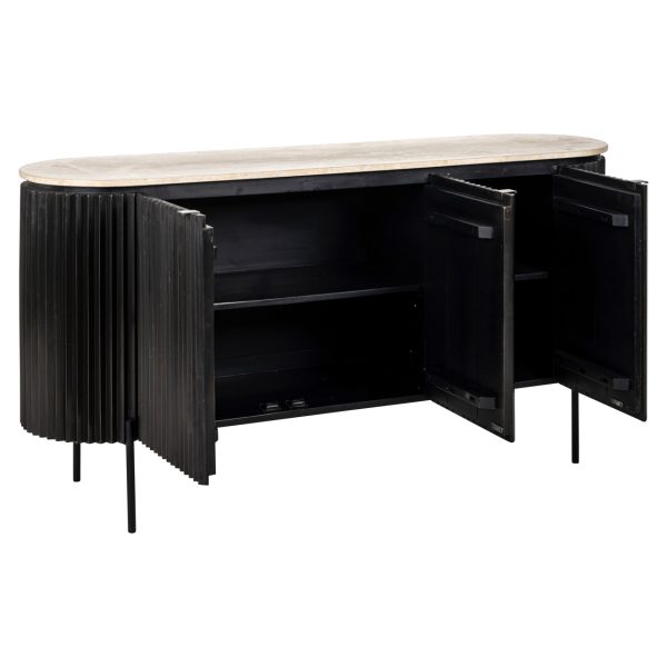 Dressoir Hampton dark brown Richmond Interiors - Afbeelding 5
