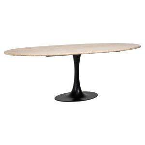 Eettafel Hampton black oval 230 Richmond Interiors