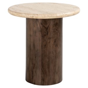 Bijzettafel Douglas brown 50Ø Richmond Interiors