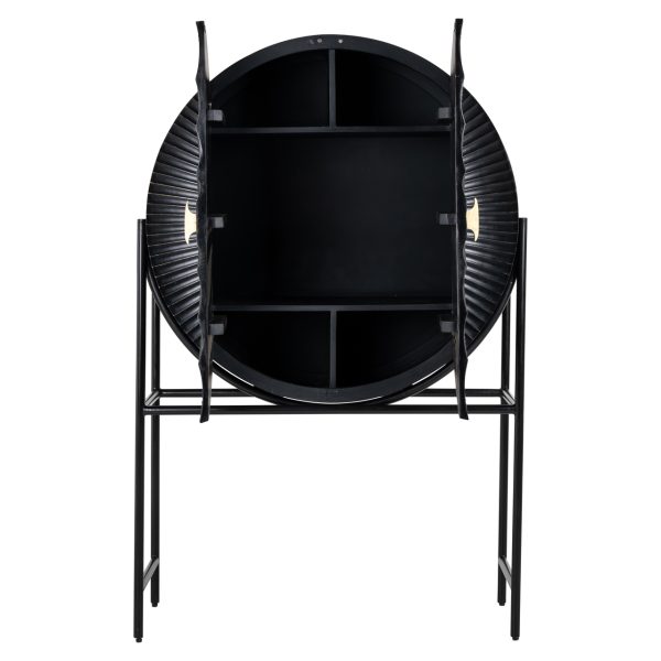 Opbergkast Feda black Richmond Interiors - Afbeelding 4