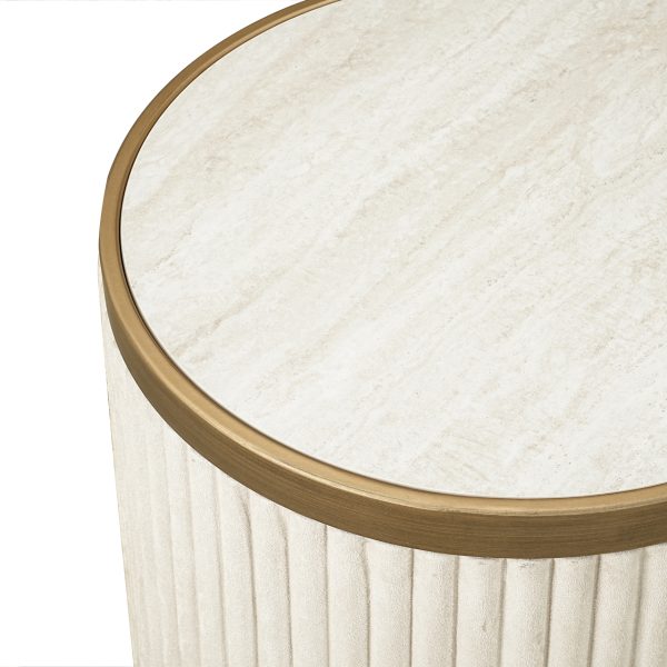 Bijzettafel Tivoli white (Set of 2) Richmond Interiors - Afbeelding 2