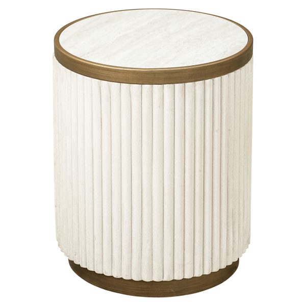 Bijzettafel Tivoli white (Set of 2) Richmond Interiors - Afbeelding 3