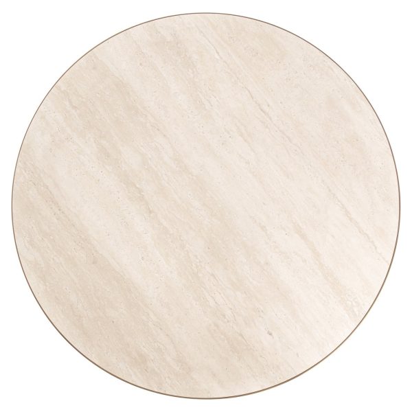 Eettafel Tivoli white 130Ø Richmond Interiors - Afbeelding 2