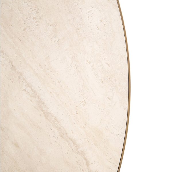 Eettafel Tivoli white 130Ø Richmond Interiors - Afbeelding 3