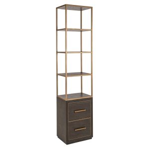 Wandkast Carter brown small 2-drawers Richmond Interiors