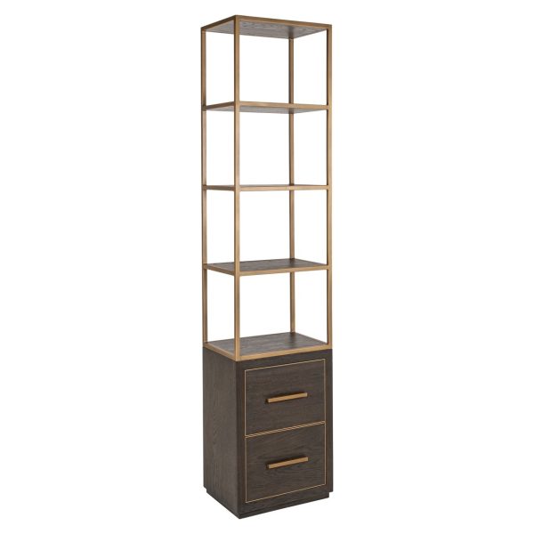 Wandkast Carter brown small 2-drawers Richmond Interiors
