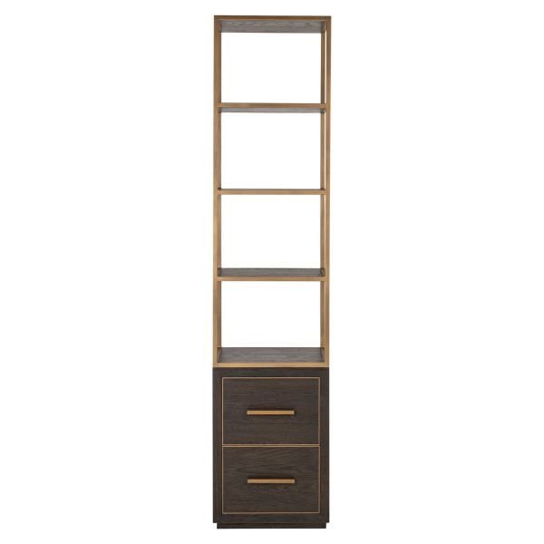 Wandkast Carter brown small 2-drawers Richmond Interiors - Afbeelding 3