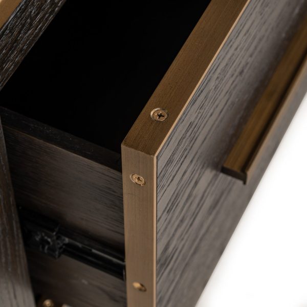 Wandkast Carter brown small 2-drawers Richmond Interiors - Afbeelding 7