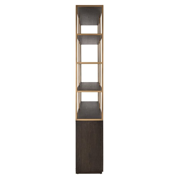 Wandkast Carter brown large 4-doors Richmond Interiors - Afbeelding 4