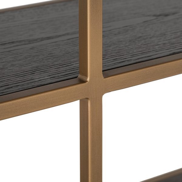 Wandkast Carter brown large 4-doors Richmond Interiors - Afbeelding 5