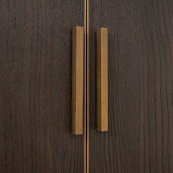 Wandkast Carter brown large 4-doors Richmond Interiors - Afbeelding 7