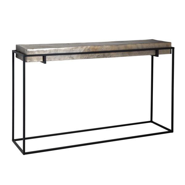 Console Calloway champagne gold Richmond Interiors