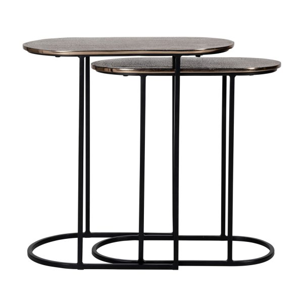 Bijzettafel Chandon champagne gold (Set of 2) Richmond Interiors - Afbeelding 4