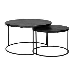 Salontafel Bolder black (Set of 2) Richmond Interiors