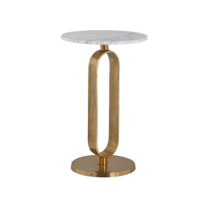 Bijzettafel Celine brushed gold Richmond Interiors
