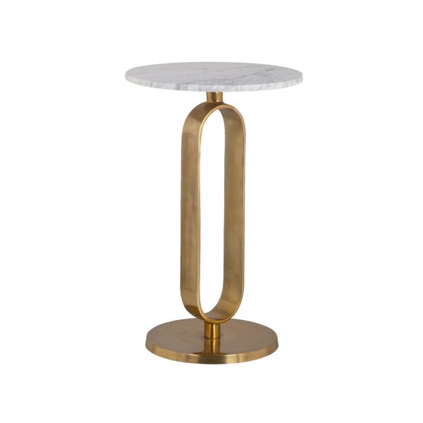 Bijzettafel Celine brushed gold Richmond Interiors