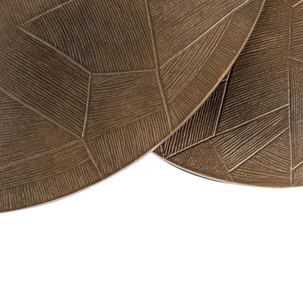 Salontafel Tulum brushed gold (Set of 2) Richmond Interiors - Afbeelding 5